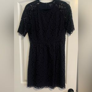 Madewell navy Lace dress